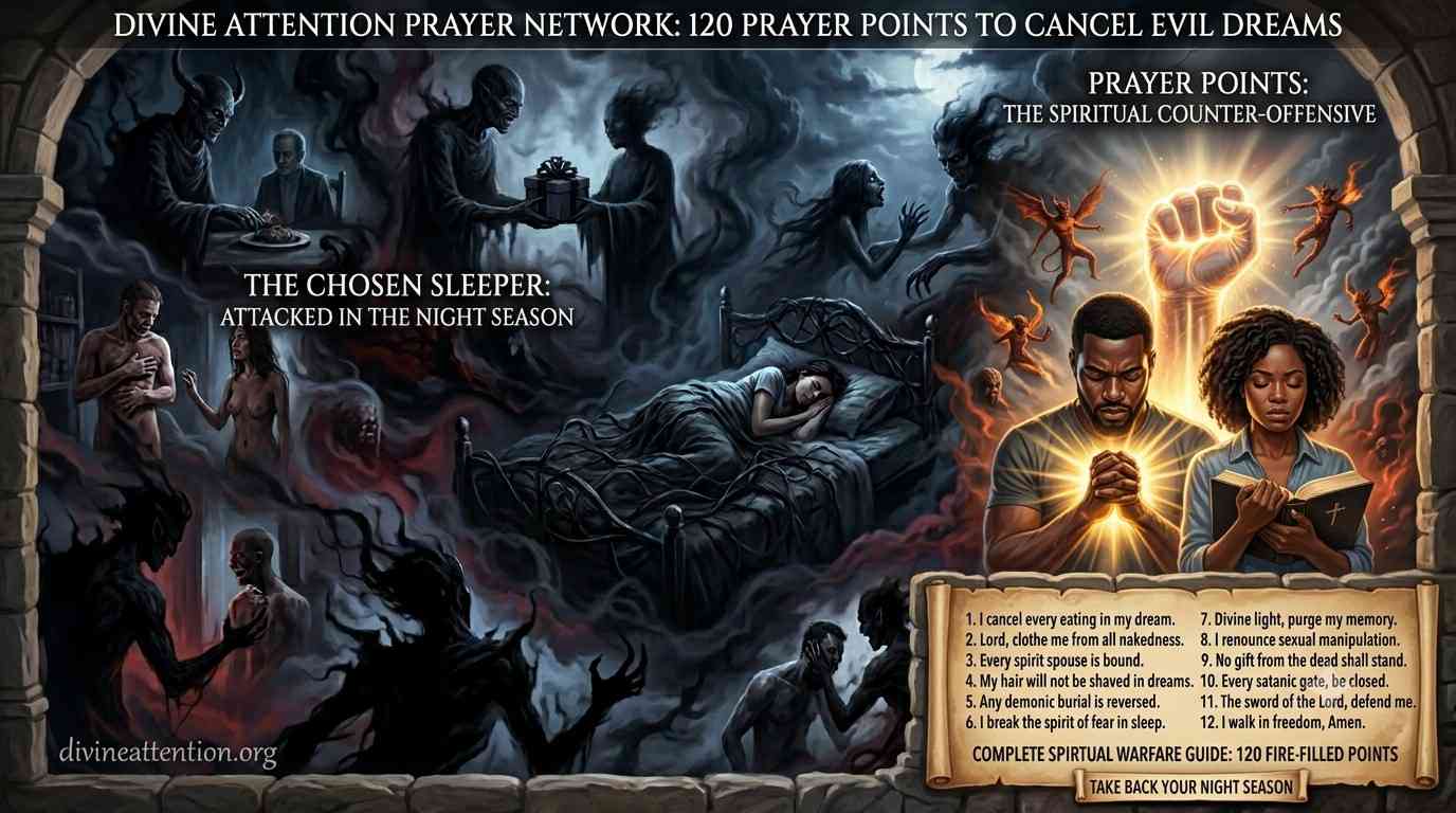 120 Prayer Points to Cancel Evil Dreams