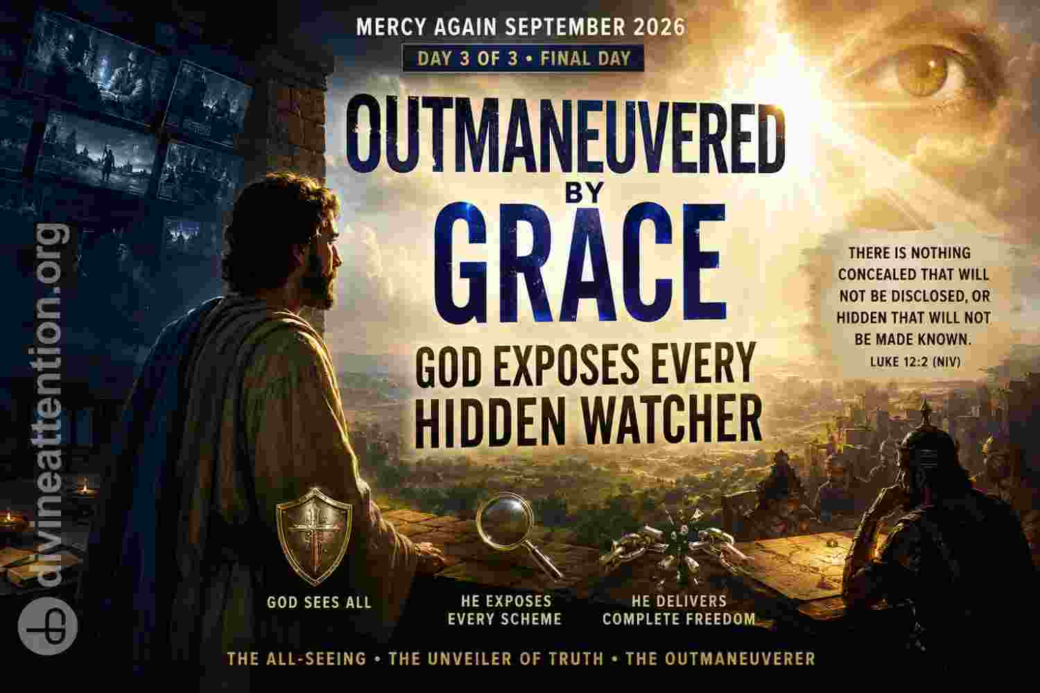 Mercy Again September 2026 Day 3: Outmaneuvered by Grace