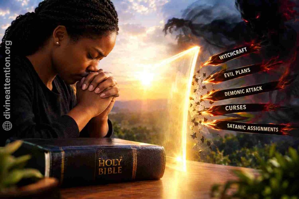 morning prayer against evil and witchcraft fire prayers