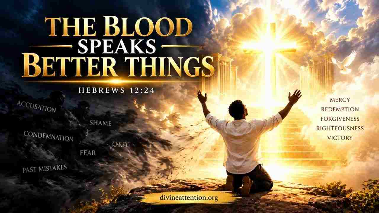 Mercy Again October 2026, Day 1: Not My Blood, The Blood That Speaks Better Things