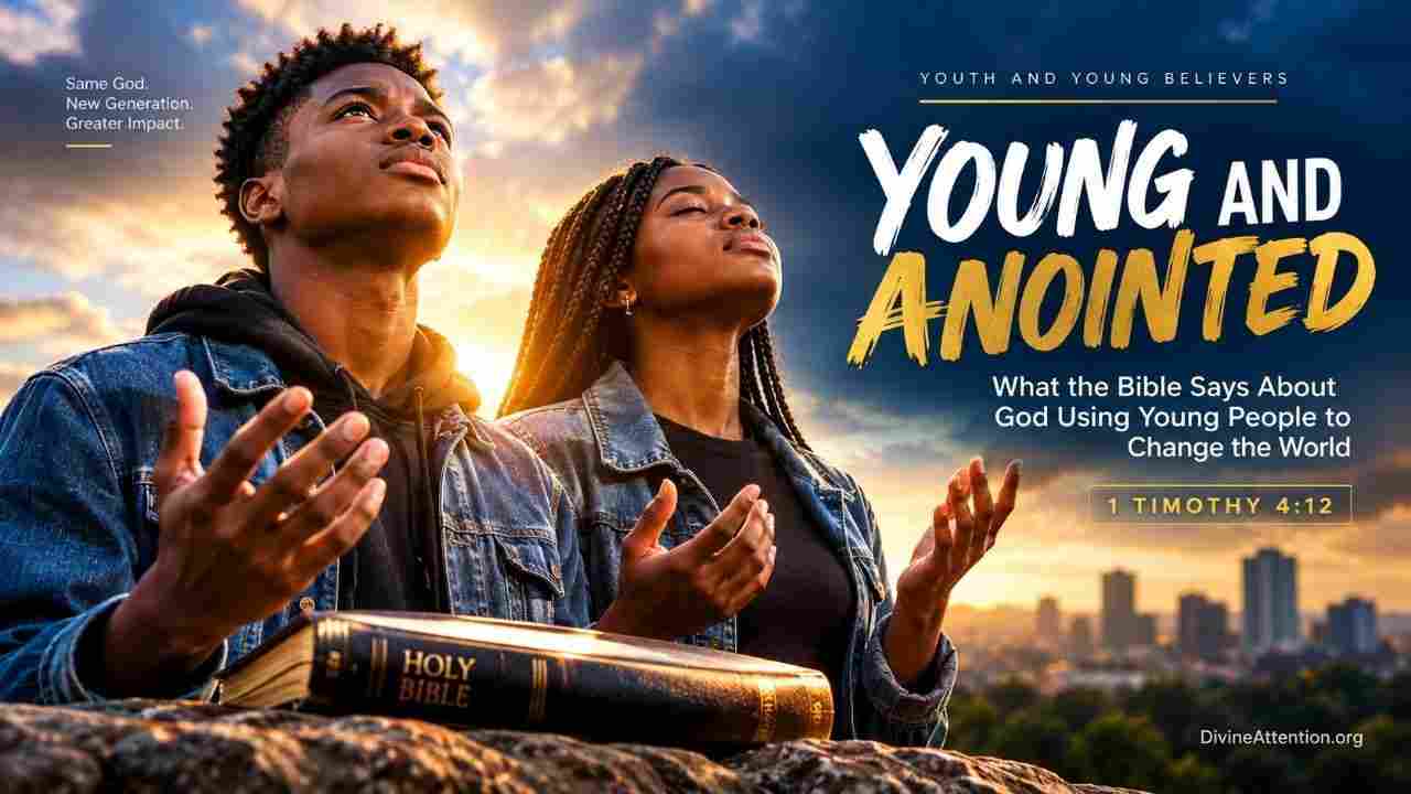 Young and Anointed: What the Bible Says About God Using Young People to Change the World